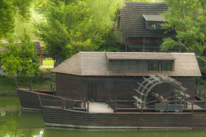 Wooden mill at Kolarovo, Southern Slovakia