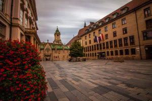 Next to the main square, Bratislava