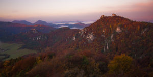 When the morning sun touched the land